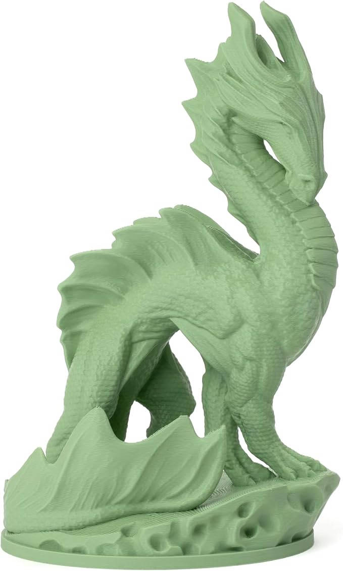 Prusament Premium PLA Pistachio Green 1.75mm 1kg Filament | PLA filament with ±0.02 mm precision, low warping, and reliable, tangle-free printing for beginners and professionals.