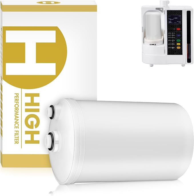 High Performance Water Filter Replacement Cartridge Compatible with HG-N Type Water Ionizer, Compatible with Enagic Kangen LeveLuk SD501, JrIV, KANGEN 8(Not Original Type Before 2010)
