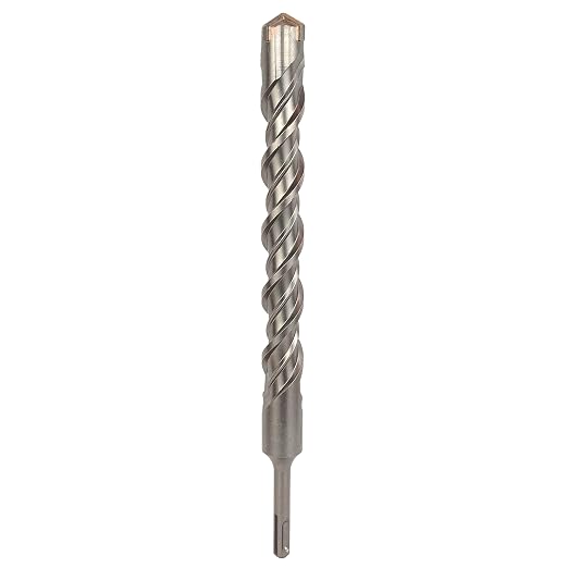 1-1/8 Inch x 12 Inch SDS Plus Rotary Hammer Drill Bit, Carbide Tipped for Brick, Stone, and Concrete Version 2 (1-1/8" x 10" x 12")