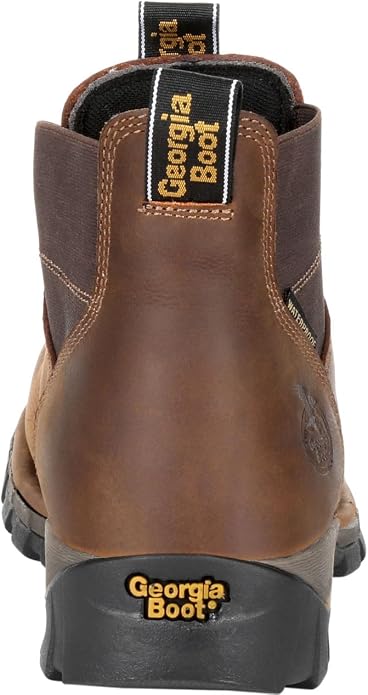 Georgia Boot Unisex Adult Georgia Boot Eagle One Steel Toe Waterproof Chelsea Work Boot