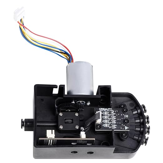 Creality CFS Five Way Kit, CFS Bottom Bracket, Original CFS Replacement Accessories with Brushless Motor for Multi Color 3D Printer Automatically Filament System (0.35A, 24V, L11)