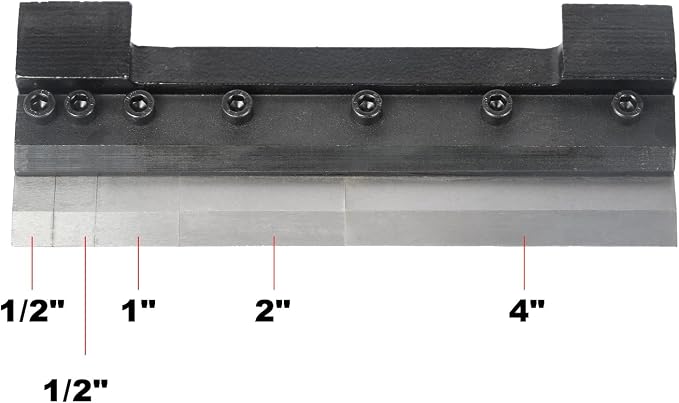 KAKA INDUSTRIAL Vise Mount Metal Brake Bender,8-Inch(200mm) Magnetic Vise for 14Ga. (2mm) Steel & 1/8" Aluminum, Quick-Release for DIY Metalworking & Small Box Fabrication BDS-8