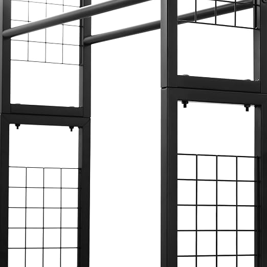 VEVOR 3D Printer Filament Storage Rack, 4-Tier 3D Printer Stand with Filament Storage, Spools Holder Racks Cart with Wheels, Filaments Organzied for 3D Printing Station, Office, Workshop (Shelf Only)