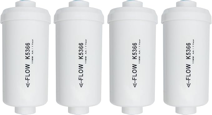 White Filter Replacement for Berkey® PF-2® Fluoride Filters | Compatible with Berkey® Gravity Filtration System, Natural Defluorination Filter Material, Pack of 4