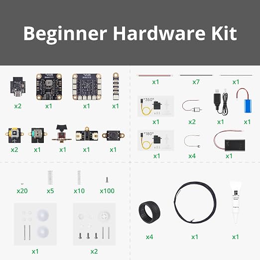 Original CyberBrick Hardware Remote Control Beginner Kit for Bambu 3D Printer (ZK004))