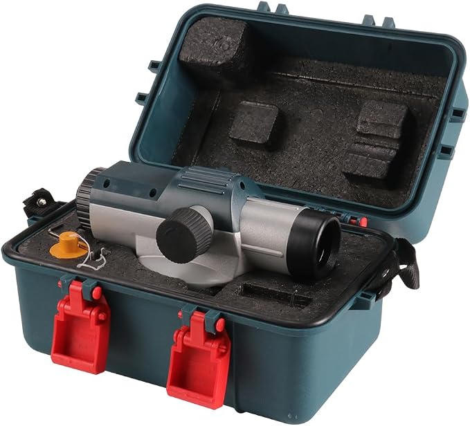 32x Automatic Transit Level AL32 Power Automatic Optical Level Auto Level | Self-Leveling Tool for Builders & Contractors | Excellent Accuracy | Water-resistant Measuring Instruments