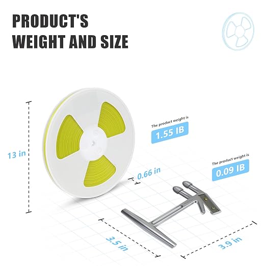 Heavy Duty Banding Strapping kit Contain 1/2" x3200" Polypropylene Packaging Straps & 100 Plastic Clips 20 Edge Protectors Tensioner with Cutter Too Glove