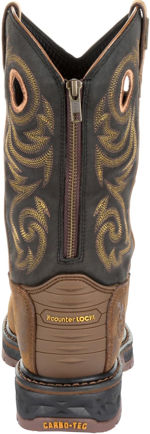 Georgia Boot Women's Carbo-Tec LT Alloy Toe Waterproof Pull-On Boots