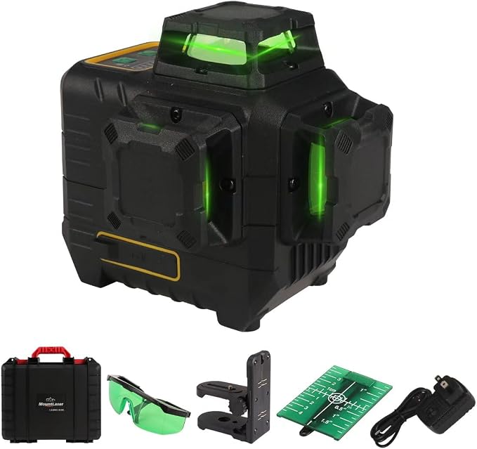 12 Ft Professional Lasers Level Pole Laser Level 360 Self Leveling