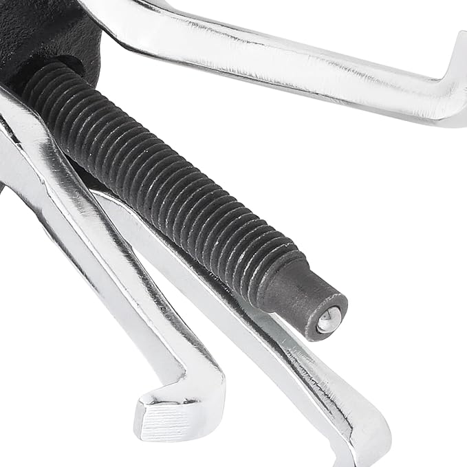 ChgImposs 4" 2 Jaw 3 Jaw Gear Puller, Adjustable Bearing Puller, Reversible Removal Tool for Internal External Pulling, Puller Tool for Removal of Pulleys Flywheels Bearings Gears