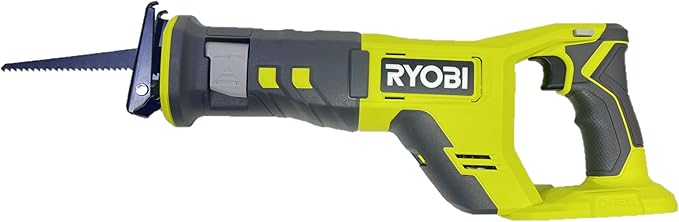 RYOBI ONE+ 18V Cordless Reciprocating Saw - 3,400 SPM Variable Speed, 1 in. Stroke Length, Tool Only (Battery Not Included) - PCL515B | Battery and Charger Sold Separately