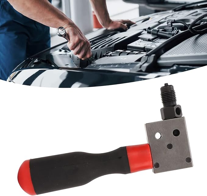 Cocoarm 3/16in 1/4in Brake Pipe Flaring Tool Copper Tube Brake Line Flaring Set Double Single Tool Kit for Universal Auto Repair, Tight Car Spaces Repair, Solid Metal Material