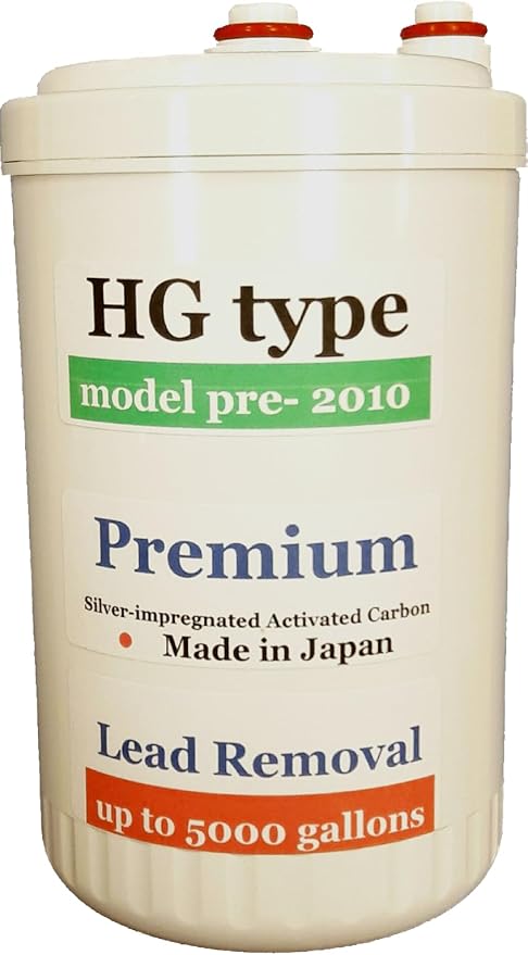 Made Premium Lead Removal Grade Replacement Filter Compatible with HG Type (Not Fits HG-N) Older Pre 2010 Model Water Filter(Not Compatible with HG-N Newer Model)