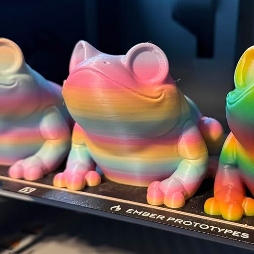 Polymaker Panchroma Satin PLA Filament 1.75mm for 3D Printing, 1kg, Rainbow | Neatly Wound, Semi-Matte PLA, Easy Print & Smooth Feeding, Compatible with Bambu Lab & Most 3D Printers