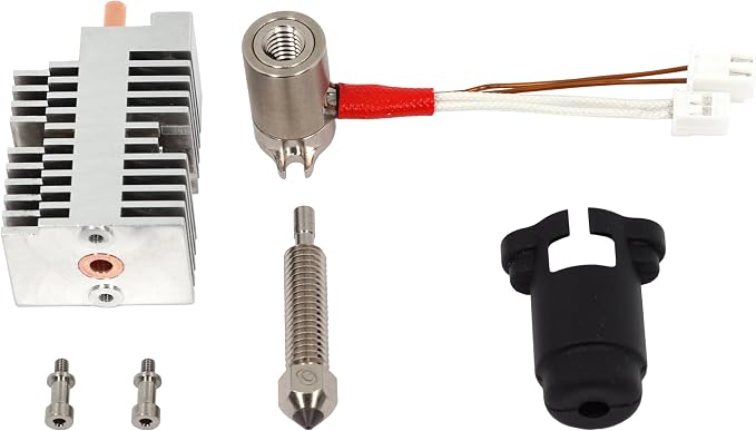 Microswiss FlowTech Hotend Upgrade for Creality K2 / K2 Pro - Leakproof Nozzle - Cold Nozzle Change - High Flow CHT - All Metal Design - Made in USA
