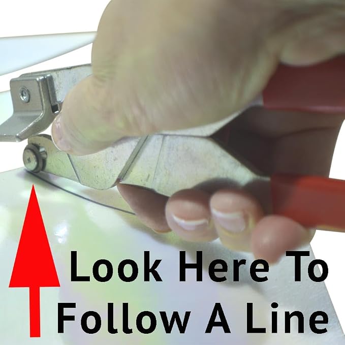 Glass Tile Cutter, UK Made Hand Tool For Glass Subway & Backsplash, No Chipping Unlike Tile Nippers, Includes Cutting Oil plus How To Step By Step Instructions For Diy & Professional