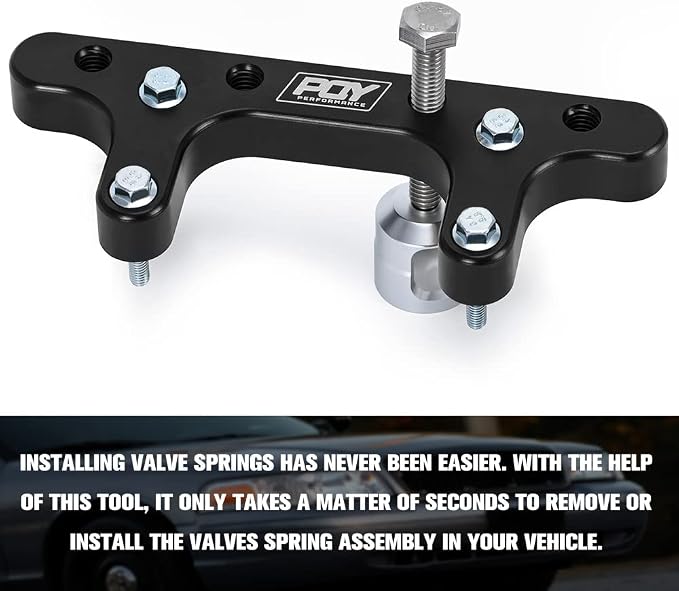 Engine Valve Spring Compressor Tool Compatible with Ford Mustang GT F150 4.6L 5.4L 2V Romeo Windsor Lincoln Mercury Black