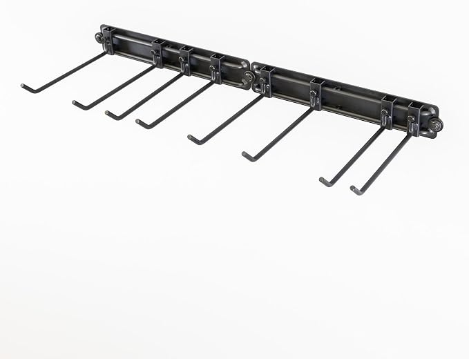 StoreYourBoard Garage Tool Organizer Wall Mount – Heavy Duty Garage Wall Organizer for Garage Organization and Storage, Broom Holder Wall Mount for Gardening Tools & Yard Tools – 32" Holds 300 lbs