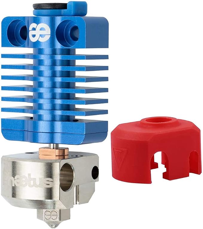 All Metal Dragonfly HOTEND BMS Phaetus Ender 3 Upgraded Hot End Printhead | Bimetal Heatbreak Plated Copper Nozzle, Heater Block for Upgrade CR10 Ender 3s Ender 3 Pro V2 CR-10 Ender 5 Pro 3D Printer