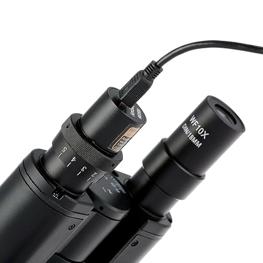 AmScope - 3MP USB 2.0 Color CMOS Digital Eyepiece Microscope Camera - MD300A