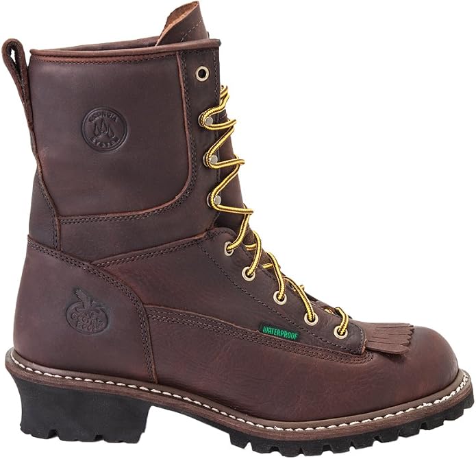 Georgia Boot Men's Waterproof Lace-To-Toe Work Boots