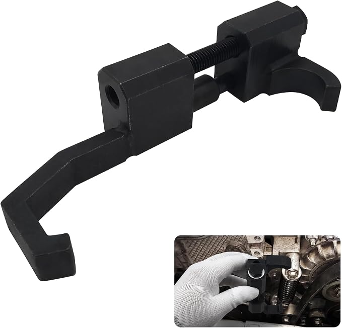 5460 Belt Tension Spring Compressor Tool Compatible with Buick Chevrolet Cadillac Kia Hyundai, etc., Serpentine Belt Tensioner Removal Tool for Replacing Engine Drive Belts, Tensioner Pulleys