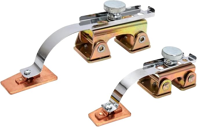 Strong Hand Tools Hole Plug Magnet XL, Hands Free Weld, Pivoting Magnetic V-Pad Base, Spring Loaded Arm, Heat Dissipating Copper Pad, Length: 8.9", AGK450, Strong Hand Tools
