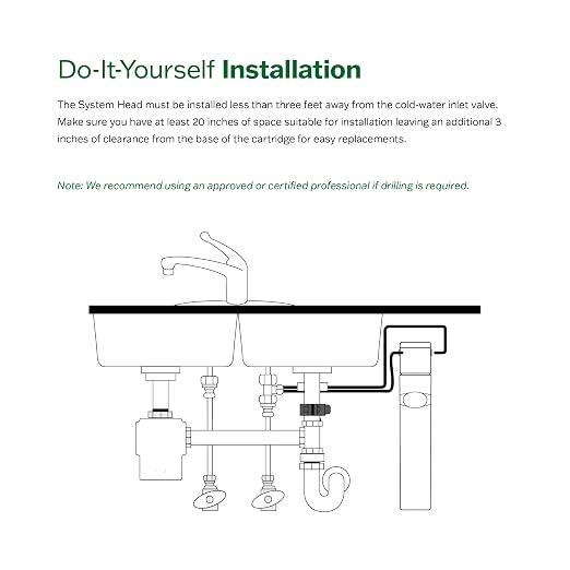 AO Smith Water Filter for Sink Faucet - Basic Direct Connect Under Sink Water Filter System - Carbon Block Filter Reduces Up to 99% of 9 Harmful Contaminants - AO-MF