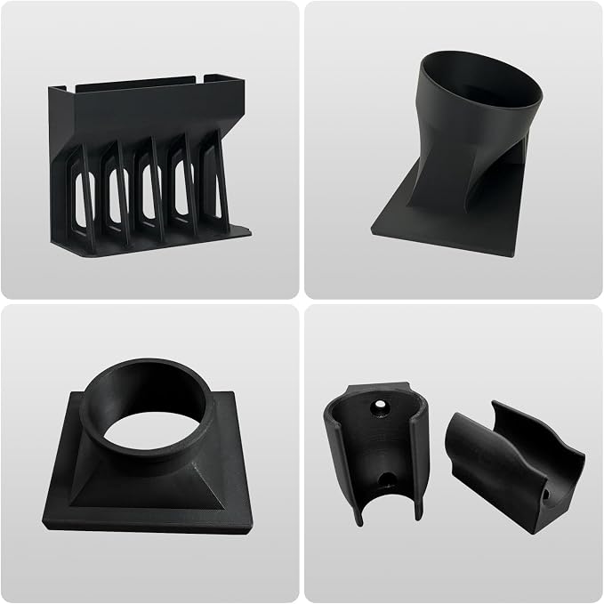 iSANMATE Carbon Fiber ASA Filament 1.75mm, ASA CF Bundle UV/Rain/Heat Resistant Tough 3D Printer Filament, Perfect for Outdoor Functional Parts, Black 3KG