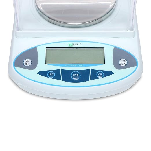 U.S. Solid Digital Precision Analytical Balance 2000g x 0.01g, High Precision Electronic Scale for Laboratory, Jewelry, Industrial Use