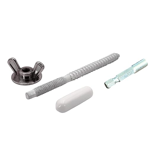 CONFAST® 1/4"-20 x 2-1/4" Male Hurricane Anchoring Kit for Storm Panels, Plywood and Metal Panels (25 Sets, 1 Driver, Total 76 Pieces)