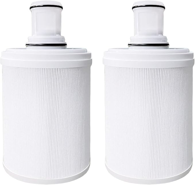 2Pack 100186 Water Filter Replacement Compatible with Amway espring 100186 water filter cartridge,UV activated carbon cartridge box with pre-filter,High efficiency filtration removing odors