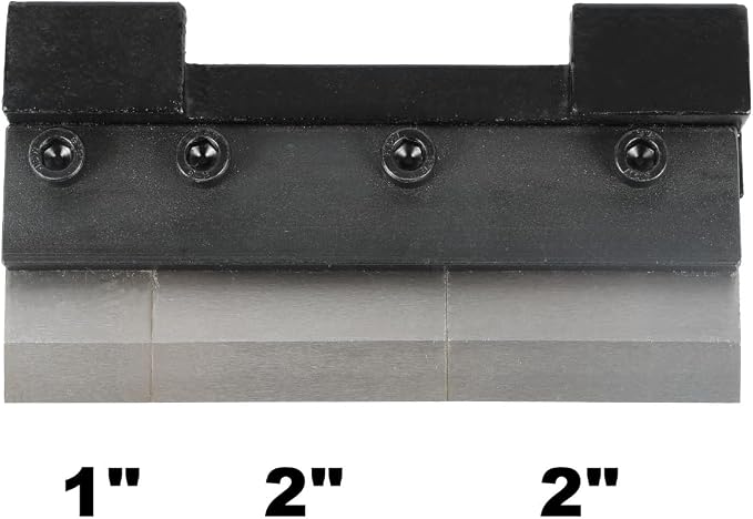 KAKA INDUSTRIAL Vise Mount Metal Brake Bender,5-Inch(125mm) Magnetic Vise for 14Ga. (2mm) Steel & 1/8" Aluminum, Quick-Release for DIY Metalworking & Small Box Fabrication BDS-5