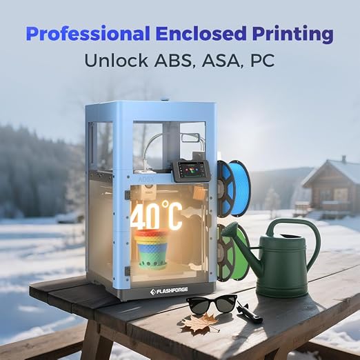 Flashforge Enclosure Accessory Set for AD5X, DIY Enclosure Kit with Plates and Screws to Unlock the ABS/ASA/PC Printing