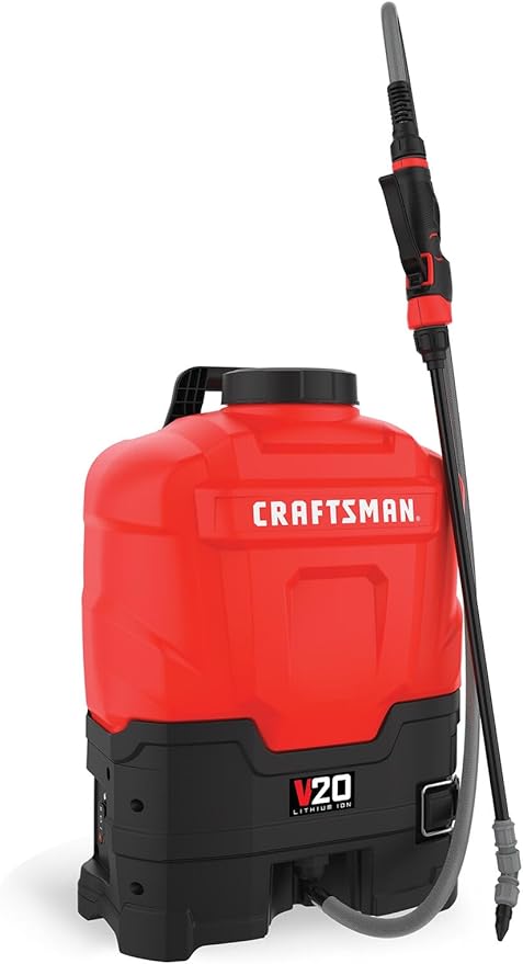 CRAFTSMAN 20V* Lithium-ion Battery Powered 4 Gallon Backpack Sprayer
