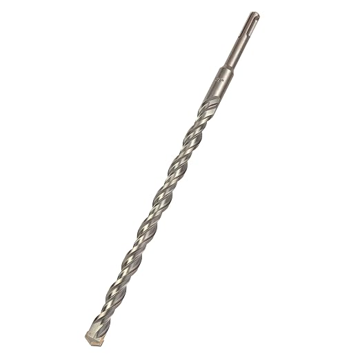 5/8 Inch x 12 Inch SDS Plus Rotary Hammer Drill Bit, Carbide Tipped for Brick, Stone, and Concrete Version 2 (5/8" x 10" x 12")