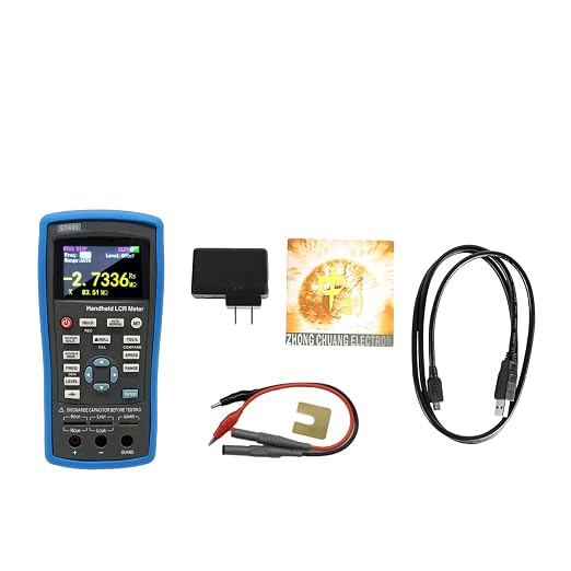 ET430 LCR Meter 100KHz Digital Inductance Capacitance Resistance Testers Electrical Multimeter with Fixed Frequency Points