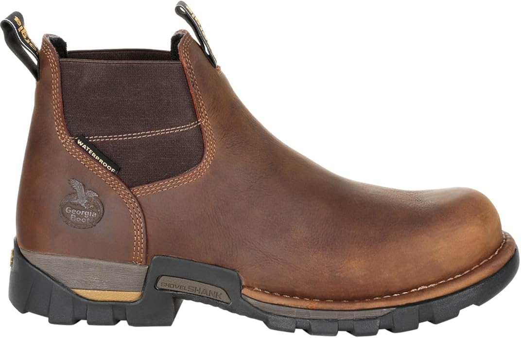 Georgia Boot Eagle One Steel Toe Waterproof Chelsea Work Boot
