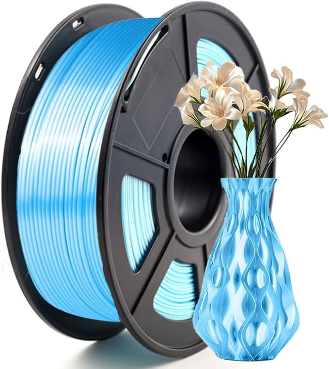 Silk PLA 3D Printer Filament 1.75mm Filajoy3D 3D Printing Filament 250g Dimensional Accuracy +/- 0.03mm for Most FDM 3D Printers