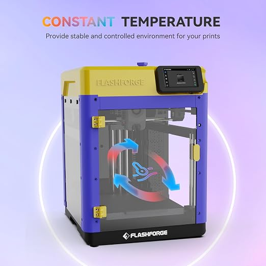 FLASHFORGE Adventurer 5M 3D Printer Enclosure Kit, DIY AD5M Enclosure Set | 3D Printer Enclosed Accessories, Constant Temperature, Odor Isolation, Dustproof and Noise Reduction,Supports Printing ASA,PC