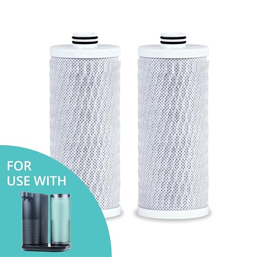 Aquasana New Replacement Filter Cartridge for Countertop Water Filter Dispenser System, Clean Water Machine - 2 Pack