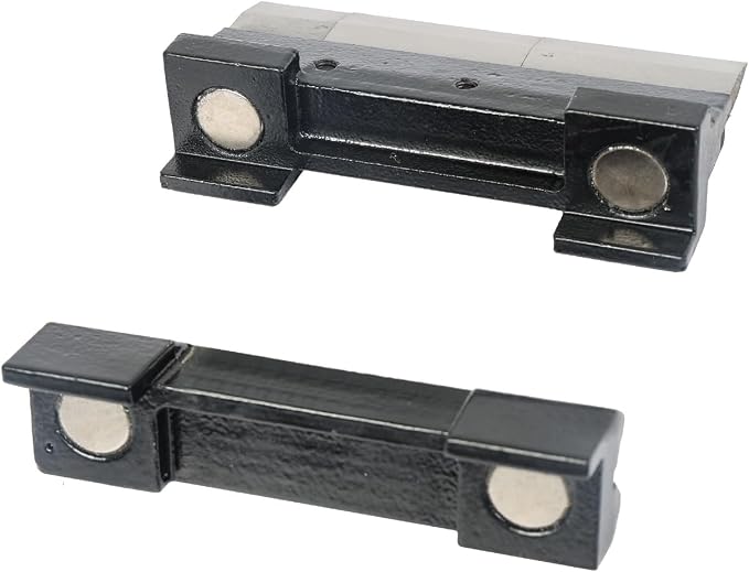 KAKA INDUSTRIAL Vise Mount Metal Brake Bender,5-Inch(125mm) Magnetic Vise for 14Ga. (2mm) Steel & 1/8" Aluminum, Quick-Release for DIY Metalworking & Small Box Fabrication BDS-5