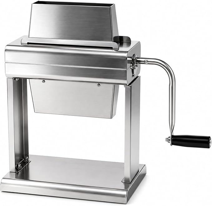 Commercial Meat Tenderizer Machine with Handle, 40-Blade Heavy Duty Stainless Steel Manual Meat Tenderizer for Steak, Chicken, Pork, Lamb，Ideal for Restaurant, Butcher Shop & Home Use