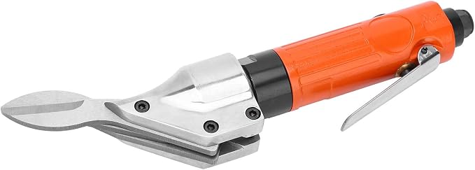 1/4in Heavy Duty Air Shears, Air Shears, Scissor Power 2500rmp Pneumatic Metal Shear Cutter Steel Straight Blade Scissors