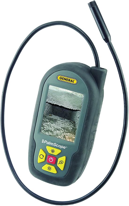 General Tools PCS55 PalmScope Compact Borescope Video Inspection Camera , Grey