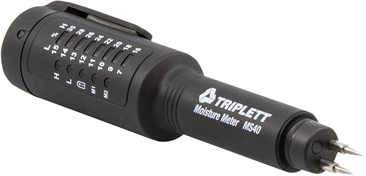 Triplett MS40 Pen Type Moisture Meter for Wood and Building Materials