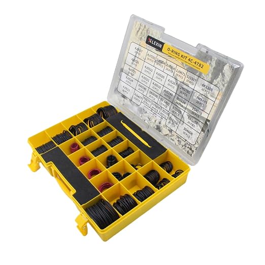 LX Hydraulics O-Ring Kit (580pcs) | Nitrile 90 Dura O-Rings for CAT 2701528 4C4782 Replacement | SAE/ORFS Hydraulic Fittings & Caterpillar Excavator Compatible
