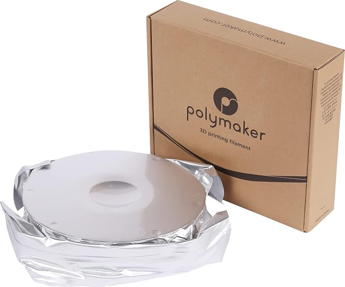 Polymaker PolySmooth PVB Filament 1.75mm 0.75kg Orange - Print Like PLA Filament, Easy Smoothable Post Process with IPA Alcohol