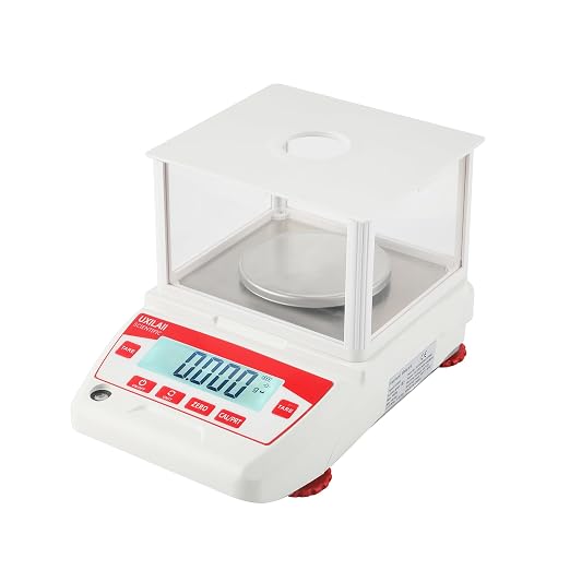 Analytical Balance 200g x 0.001g GN ct Unit Laboratory Scientific Electronic Balance Scale LCD Display with RS232 for Laboratory Schools Chemical LCD Display Windshield