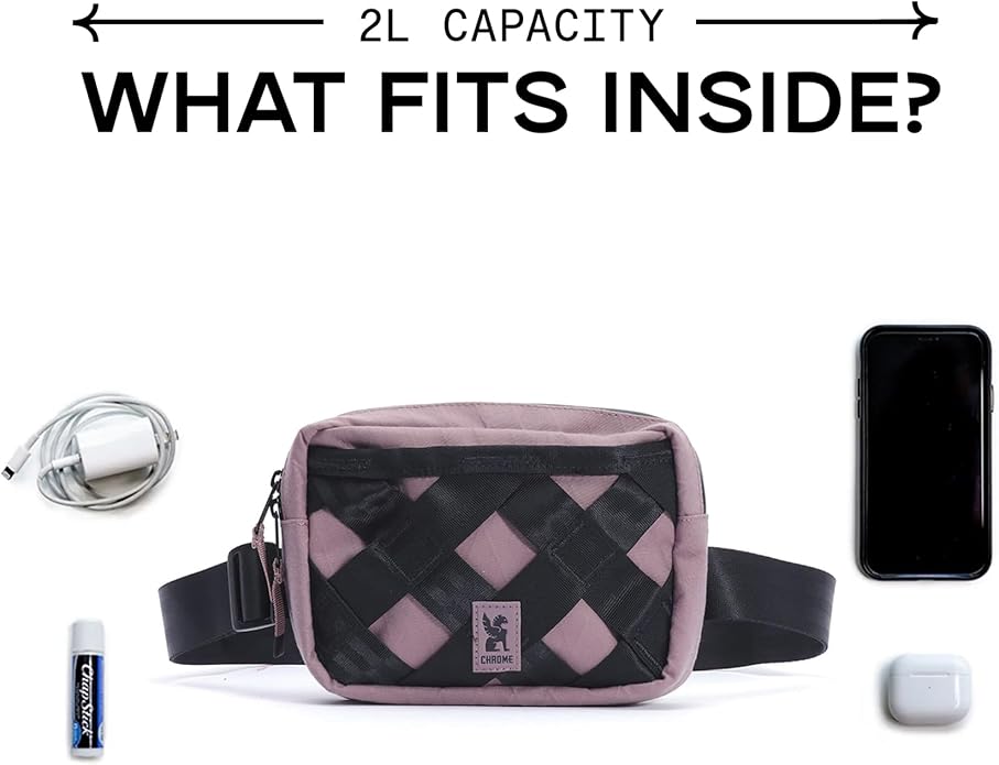 Chrome Industries Barrage Sling Bag – Crossbody Backpack for Women and Men w/Quick Release Buckle